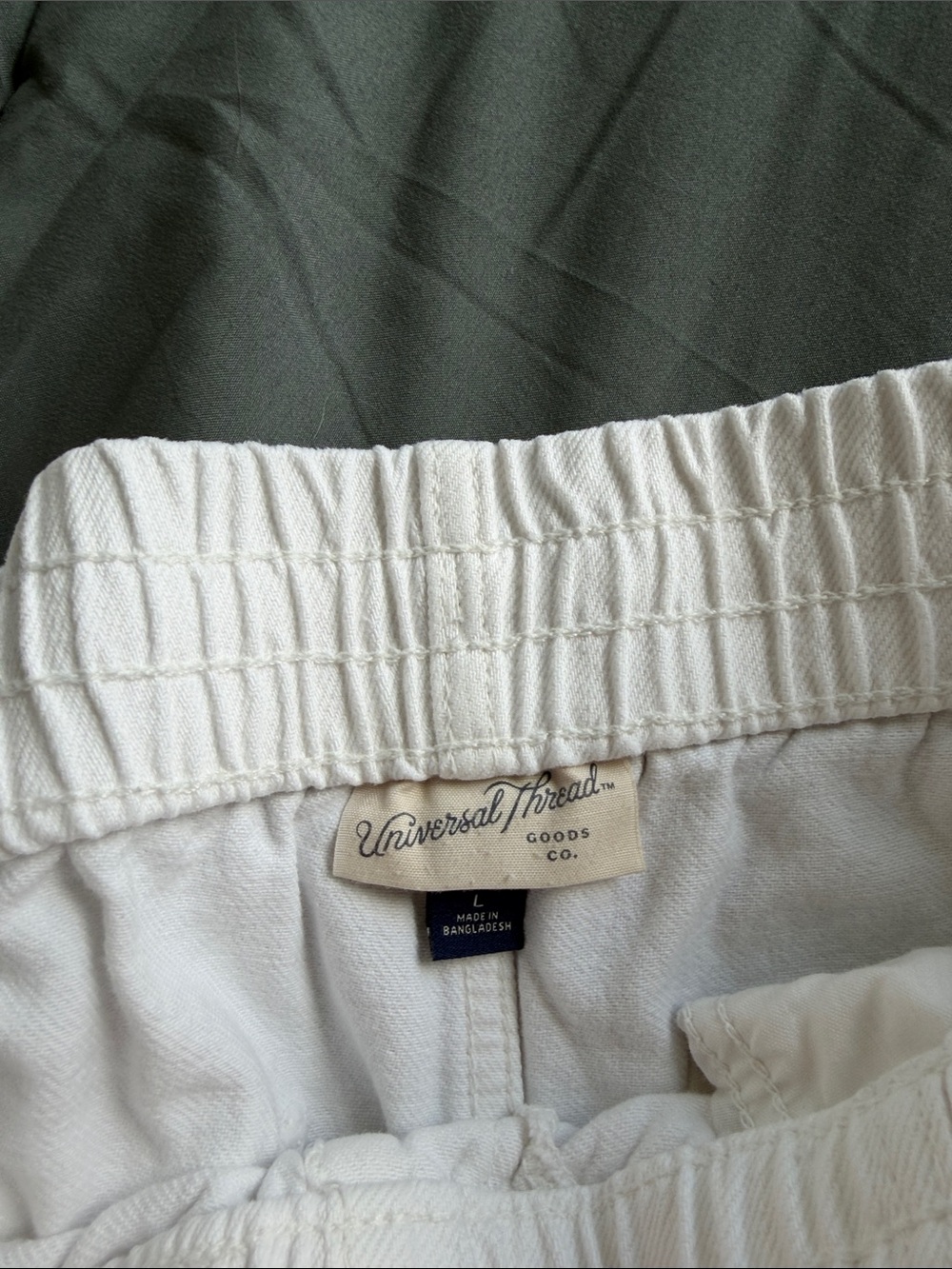 Universal Thread White High-Rise Drawstring Shorts - Picture 3 of 5